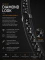 DartzRing Diamond — premium dartring van DartRingZ