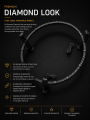 DartzRing Diamond — premium dartring van DartRingZ